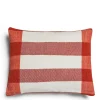 Daylesford Organic Throws & Cushions>Abbey Stripe Cushion Fox Red