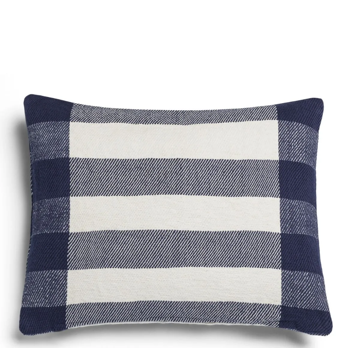 Daylesford Organic Throws & Cushions>Abbey Stripe Cushion Navy