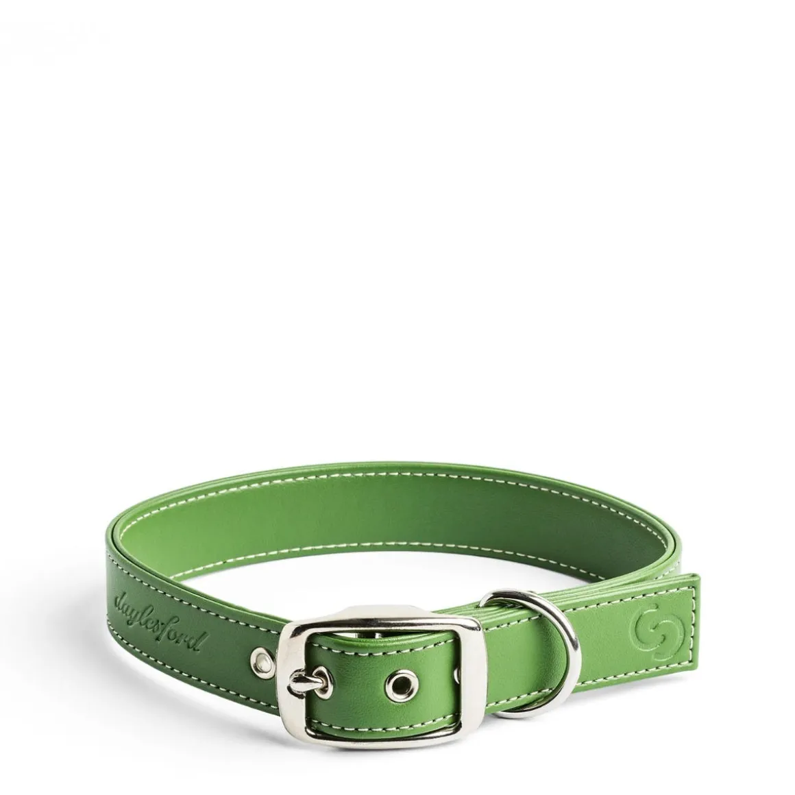 Daylesford Organic Pet Accessories>Apple Leather Collar Green