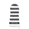 Daylesford Organic Aprons & Tea Towels>Black & White Stripe Oven Glove