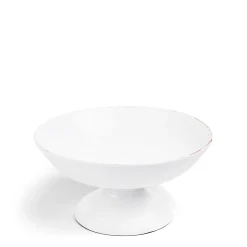 Daylesford Organic Tableware>Campagna Footed Bowl White