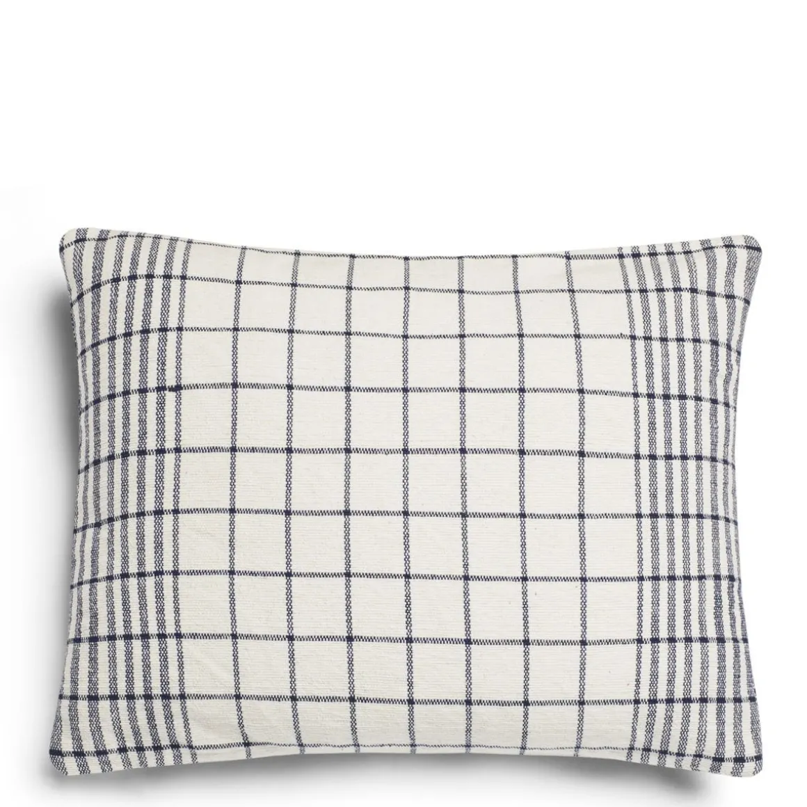 Daylesford Organic Throws & Cushions>Checkmate Cushion Navy