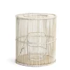 Daylesford Organic Candle Accessories|Candle Accessories>Cove Candle Holder White Wash Large