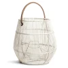 Daylesford Organic Candle Accessories|Candle Accessories>Cove Lantern White Wash Large
