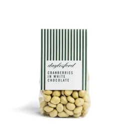 Daylesford Organic Chocolate & Sweets>Cranberries in White Chocolate
