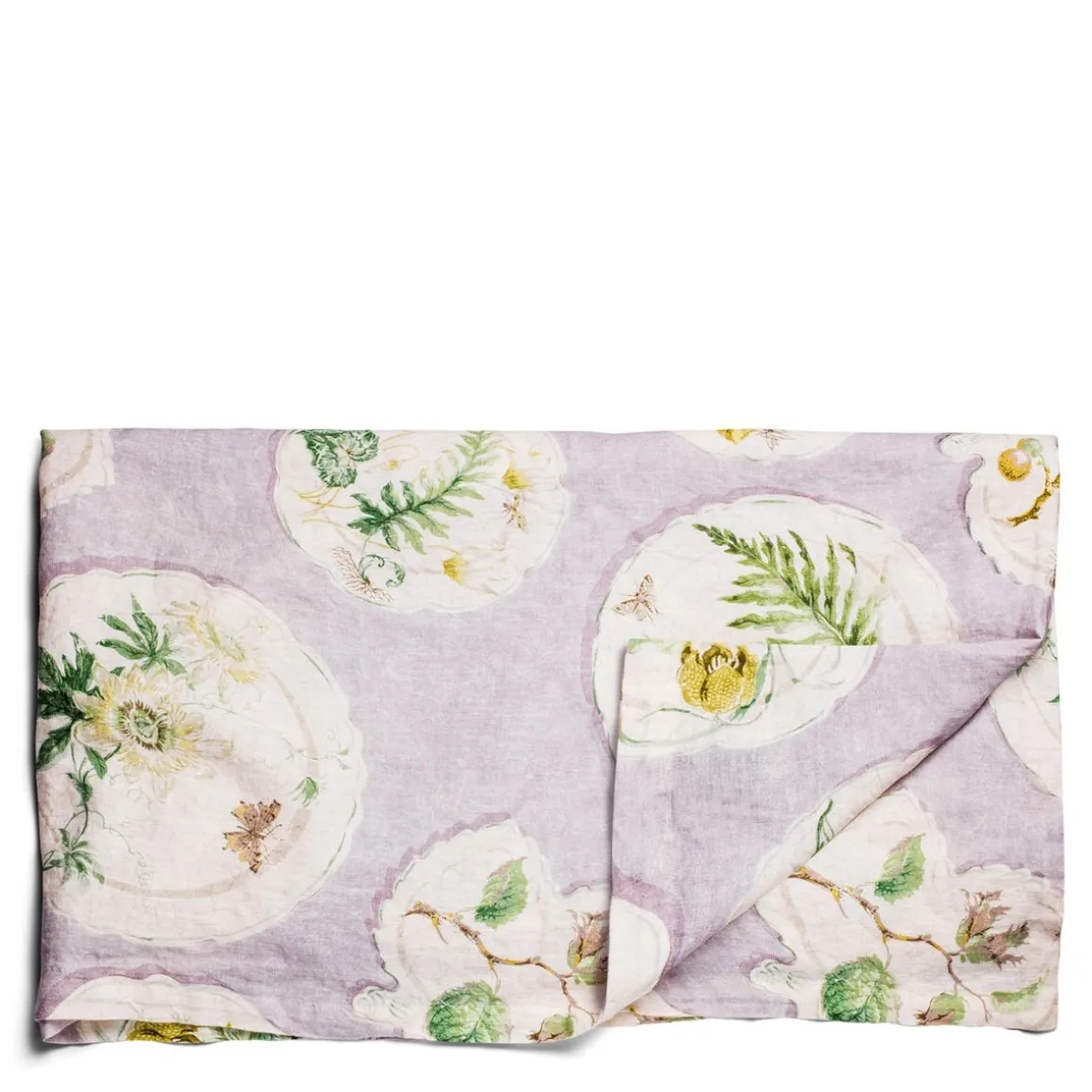 Daylesford Organic Table Linen|Tableware>Daylesford x Colefax Quince Garden Tablecloth in Lilac