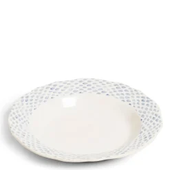 Daylesford Organic Tableware>Dot Bowl Blue Large