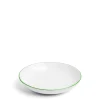 Daylesford Organic Tableware>Edge Soup Plate Dark Green
