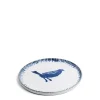 Daylesford Organic Tableware>Galley Blue Skylark Side Plate