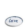 Daylesford Organic Tableware>Galley Love Blue Side Plate
