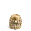 Daylesford Organic Candle Accessories|Candle Accessories>Glass Pot with Weave Small