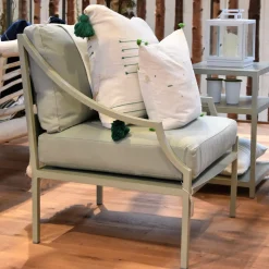Daylesford Organic Garden Furniture>Kingham Armchair, Cotswold Green