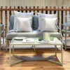 Daylesford Organic Garden Furniture>Kingham Coffee Table, Cotswold Green