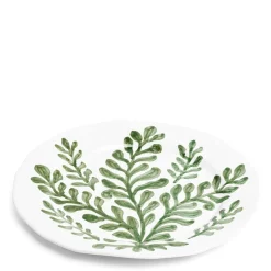 Daylesford Organic Tableware>Leaf Charger Green
