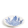 Daylesford Organic Tableware>Leaf Shallow Bowl Blue