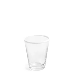 Daylesford Organic Glassware|Tableware>Ledbury Tumbler White Tipped Small