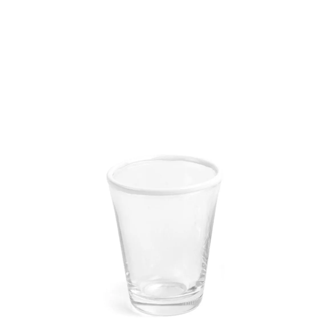 Daylesford Organic Glassware|Tableware>Ledbury Tumbler White Tipped Small