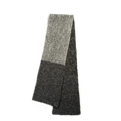 Daylesford Organic Clothing>Mens Shin Scarf Charcoal