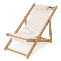 Daylesford Organic Garden Furniture>Mini Sling Chair Pink Stripe