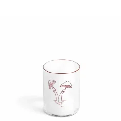 Daylesford Organic Glassware|Tableware>Mushroom Double Tumbler Claret