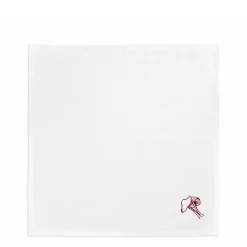 Daylesford Organic Table Linen|Tableware>Mushroom Napkin Field Claret