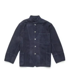 Daylesford Organic Gloves & Aprons|Clothing>Navy Cotton Twill Jacket