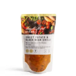 Daylesford Organic Ready To Cook Meals>NEW: Organic Sweet Potato & Black Bean Chilli