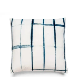 Daylesford Organic Throws & Cushions>Nila Clamp Dye Cushion - Small