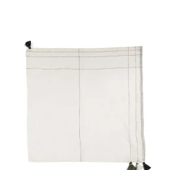 Daylesford Organic Table Linen|Tableware>Nila Margin Napkin Green