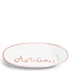 Daylesford Organic Tableware>Oddington Oval Platter Red Delicious