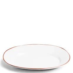 Daylesford Organic Tableware>Oddington Oval Platter Red Large
