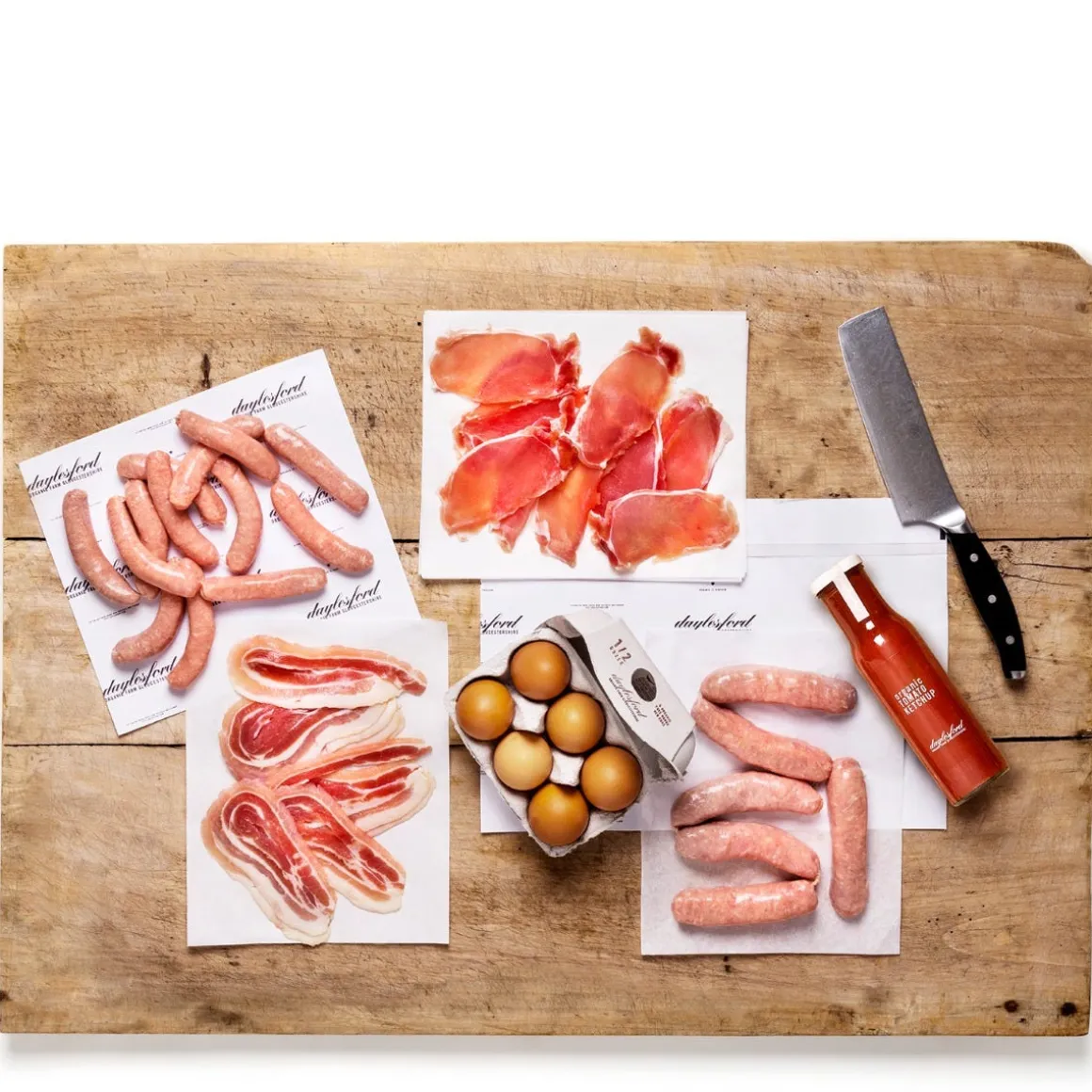 Daylesford Organic Grocery Bundles|Meat & Fish>Organic Breakfast Butcher Box