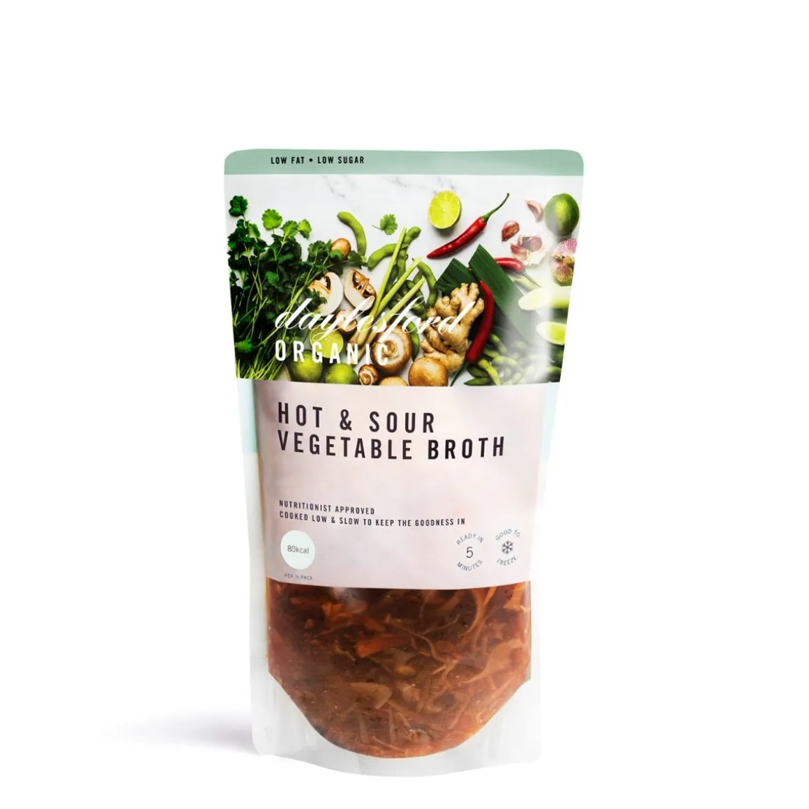Daylesford Organic Ready To Cook Meals|Broths & Soups>Organic Hot & Sour Vegetable Broth