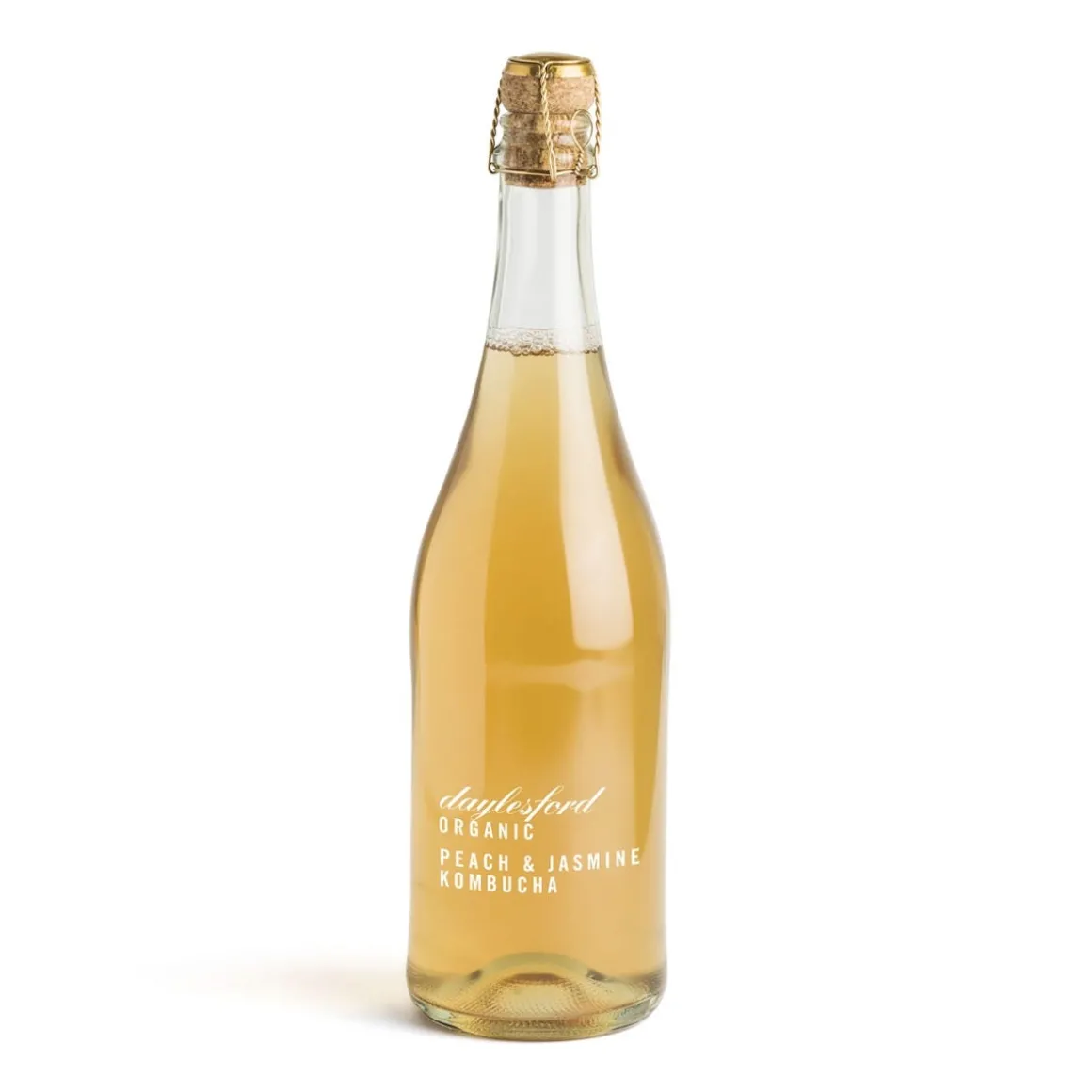Daylesford Organic Kombucha & Soft Drinks|Non-alcoholic>Organic Peach & Jasmine Kombucha