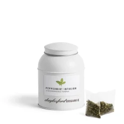Daylesford Organic Tea & Coffee>Organic Peppermint Tea Bags In Caddy