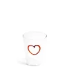Daylesford Organic Glassware|Tableware>Red Heart Glass