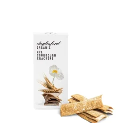 Daylesford Organic Savoury Biscuits & Crackers>Rye Sourdough Crackers