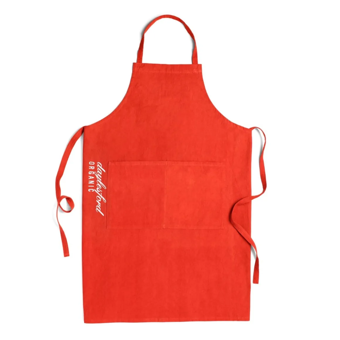 Daylesford Organic Aprons & Tea Towels>Saddlers Apron Fox Red