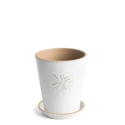 Daylesford Organic Pots>Small Lucas Bee Planter With Saucer