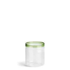 Daylesford Organic Candle Accessories|Candle Accessories>Tealight Candle Holder with Green Rim