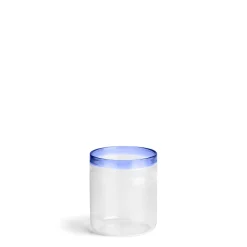 Daylesford Organic Candle Accessories|Candle Accessories>Tealight Candle Holder with Blue Rim
