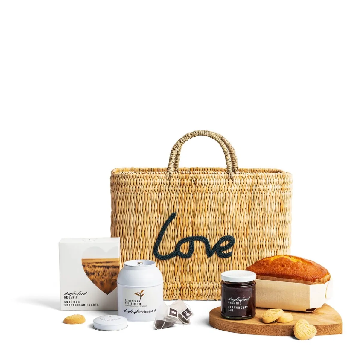 Daylesford Organic Cakes|Tea & Coffee>Teatime Gift Basket