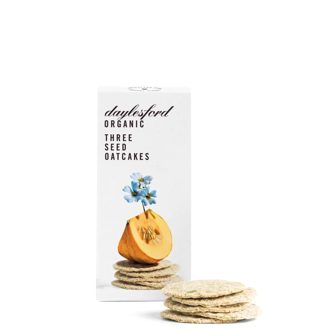 Daylesford Organic Savoury Biscuits & Crackers>Three Seed Oatcakes