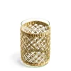 Daylesford Organic Lanterns|Candle Accessories>Weave Glass Lantern Medium
