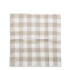 Daylesford Organic Table Linen|Tableware>White & Natural Check Napkin