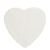 Daylesford Organic Table Linen|Tableware>White Linen Heart Placemat