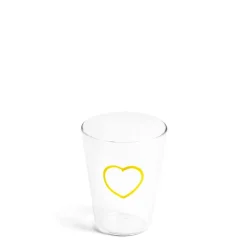 Daylesford Organic Glassware|Tableware>Yellow Heart Glass